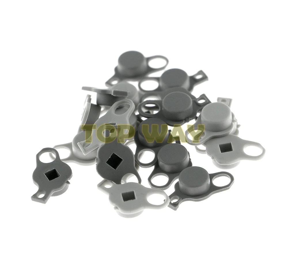 Reemplazo de tapa de Joystick analógico para nuevo 3DS/NEW3DS XL/NEW2DSXL, negro claro, gris C, Original, 2 piezas - imagen 3
