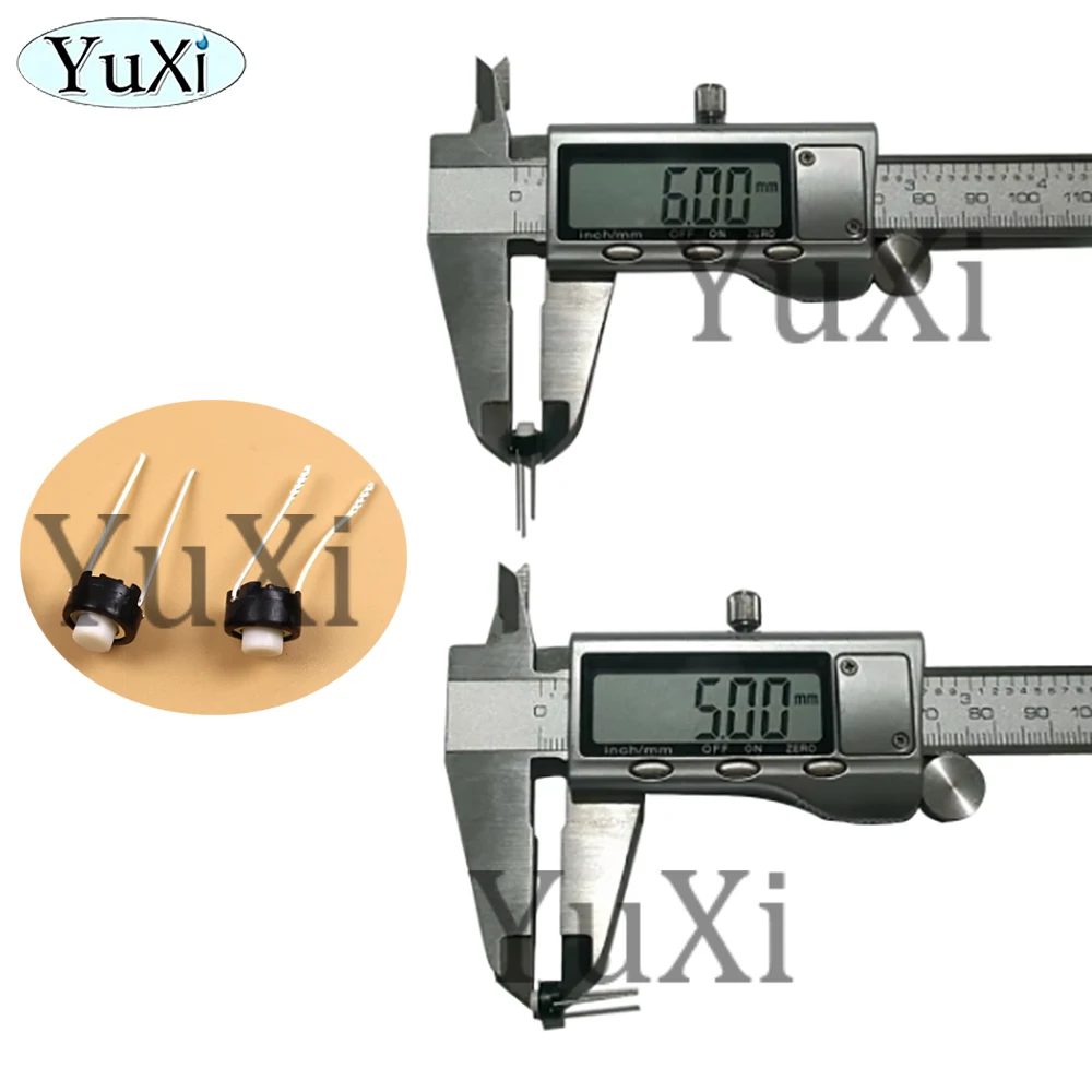 50Pcs SKRGAED010 ALPS Tact Switch Touch Switch 6*6*5mm DIP Tactile Push Button Micro Switch SKRGAED010 Micro Switch Buttons - imagen 5