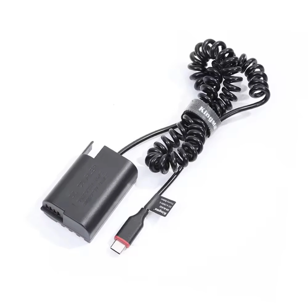 King Ma DMW-BLK22 batería simulada decodificada PD 20W adaptador de corriente para cámara Panasonic DMC-GH3 GH5 GH5 II GH5S GH4 GH6 DC-G9 S5 S5K - imagen 4