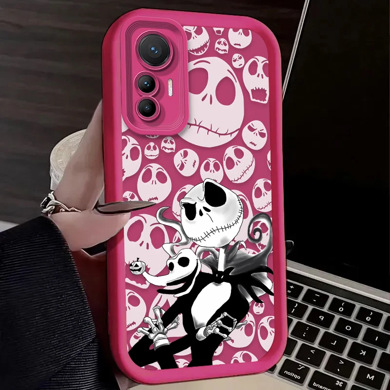 Funda para Xiaomi Poco M5S F6 F5 X7 X6 X5 X3 NFC F3 M6 Pro Mi 14 13 12 11 Lite 5G 13T 12T 11T 14T Pro pesadilla antes de Navidad - imagen 4