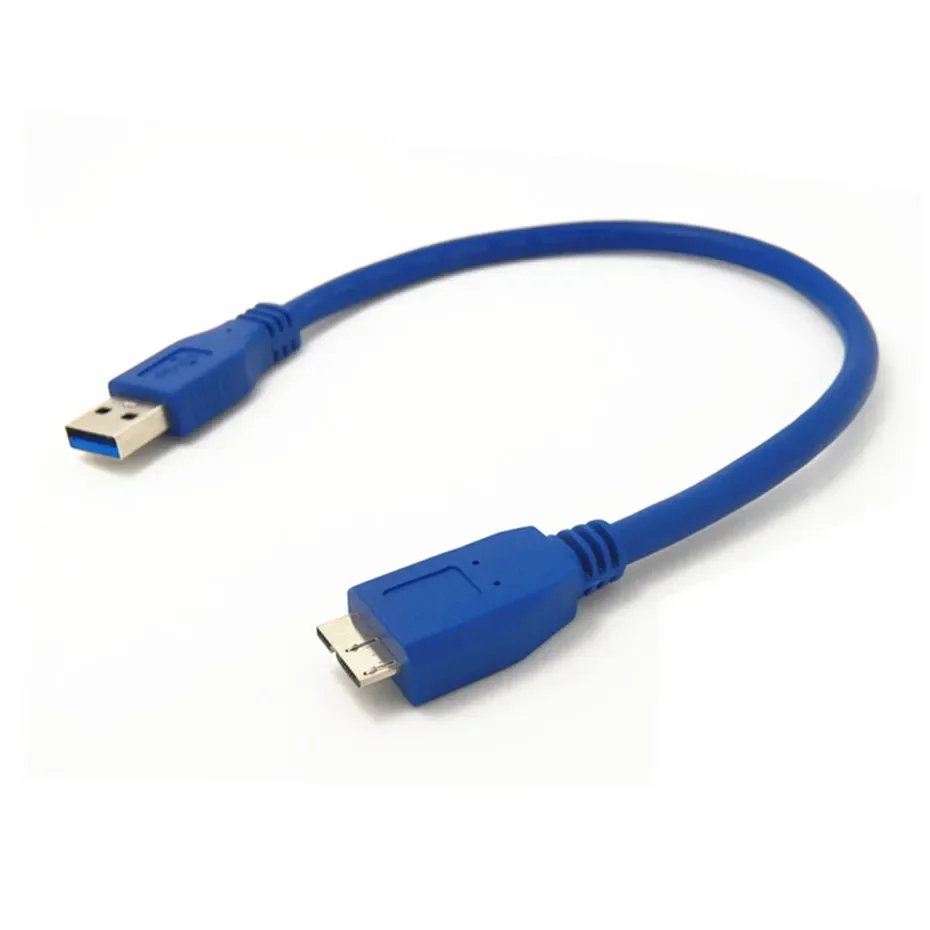 Cable Micro USB 3.0 A a Micro B para discos duros externos portátiles Seagate Goflex/Back Up Plus/Expansion Series - imagen 2