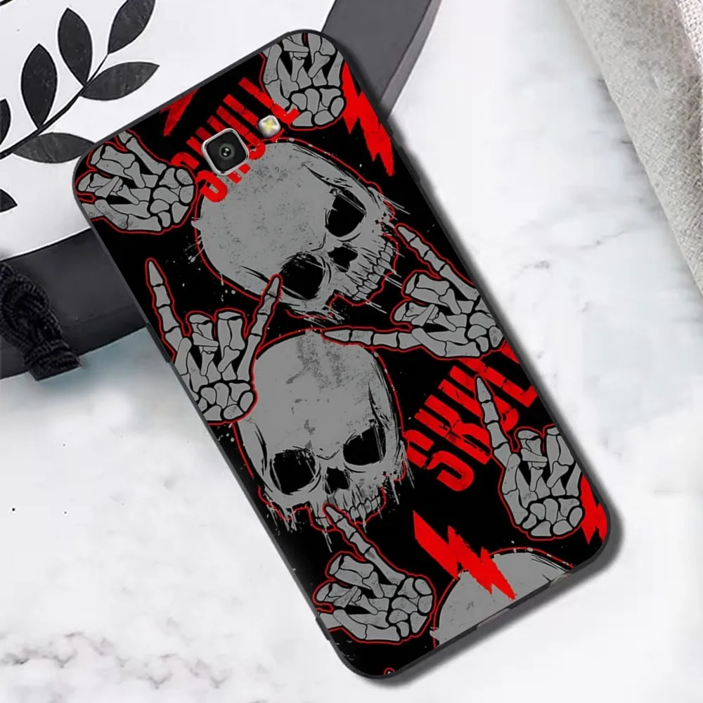 Funda de teléfono con calavera y esqueleto para Samsung S 9 10 20 21 22 23 30 23 24 Plus Lite Ultra FE S10lite Fundas - imagen 4