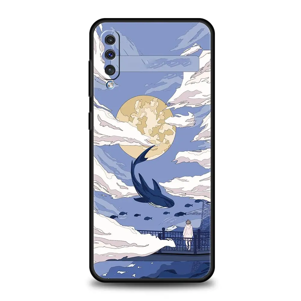Funda de verano Sky para teléfono móvil, carcasa para Samsung A54, A52, A24, A14, A50, A70, A30, A40, A20S, A20E, A02S, A12, A22, A34, A42, A32, 5G, A04s - imagen 2