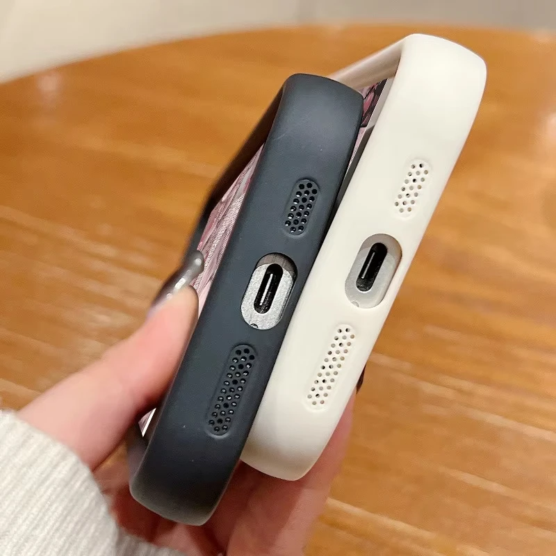 Funda de teléfono rosa a la moda para Samsung Galaxy S25 S24 S23 S22 S21 Ultra Plus S20 FE A55 A54 A35 A15 funda suave de silicona - imagen 5