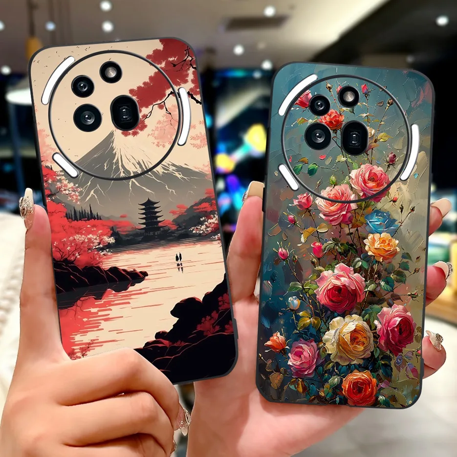 Para nada teléfono 3A Pro funda A059P lindo gato León pintado cubierta a prueba de golpes funda de teléfono para nada teléfono 3A Phone3A Pro bolsas suaves - imagen 3