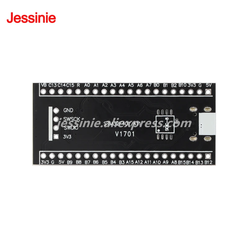 Placa de desarrollo STM32F401RCT6, 5 uds./1 unidad, módulo de placa de aprendizaje de sistema mínimo de núcleo STM32F4, interfaz tipo C - imagen 3