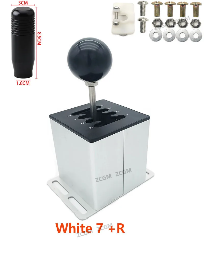 Juego de carreras de simulación H, palanca de cambios para Logitech G29/G25/G27/G920/G923, Thrustmaster T300RS/GT, ETS2 Simracing PC, USB - imagen 4