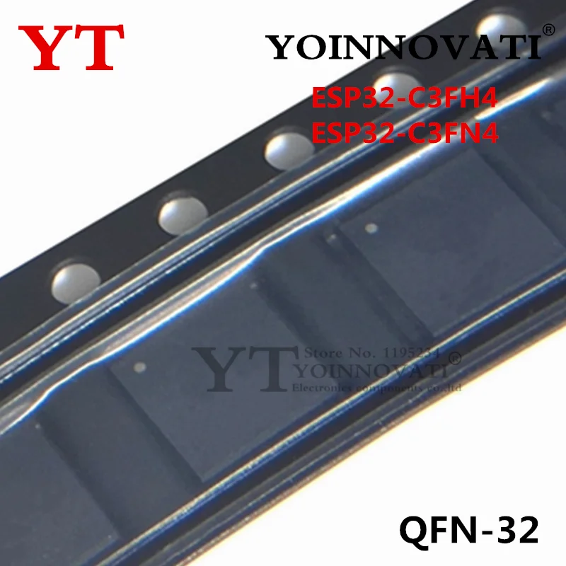 5-50 piezas nuevo Original ESP32-C3 ESP32-C3FN4 ESP32-C3FH4 QFN-32 para módulo de potencia