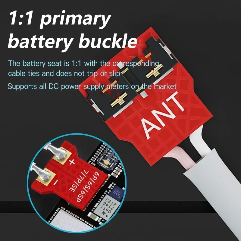 MaAnt PY1 3A 1to3 IP Series cable de alimentación para IPHONE 6-14PM Cable de reparación de pantalla Flexible herramienta de soporte de batería 1:1 de alta precisión - imagen 2