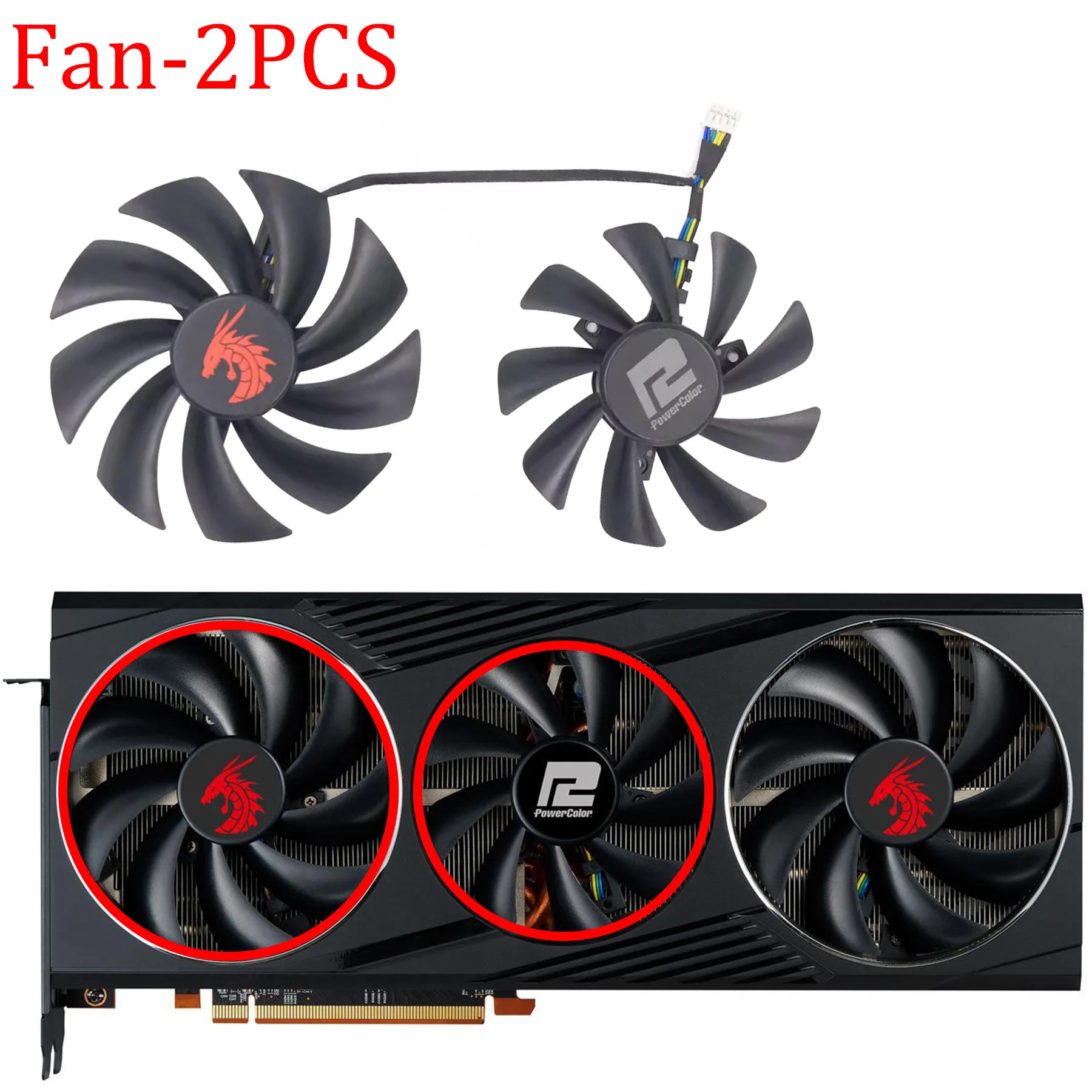 Fan - 2PCS