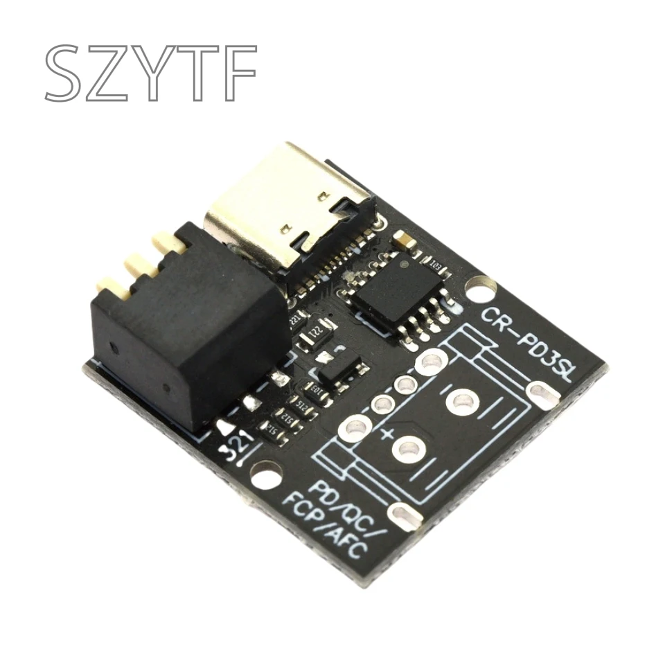 PD Decoy QC/AFC/FCP batería de carga rápida adaptador de disparo de carga rápida para cargadores de portátiles 9V 12V 15V 20V con interruptor de Dial - imagen 3