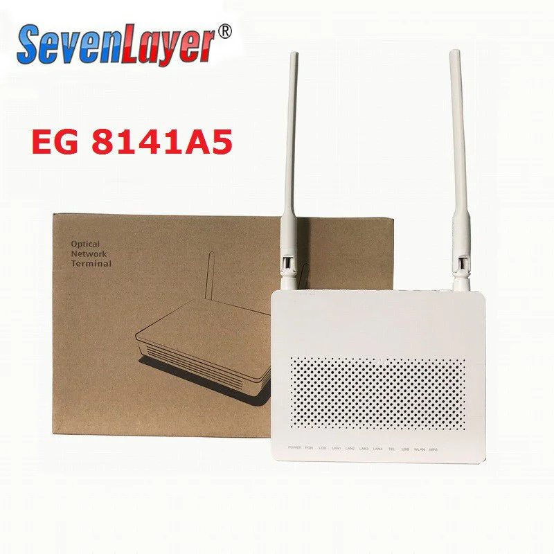 GPON Onu EPON XPON Eg8141a5 1GE + 3FE + 1USB + 1TEL + 2,4G Wifi 5DBI antena modem de firmware en inglés HGU FTTH Termina 100% Original - imagen 2