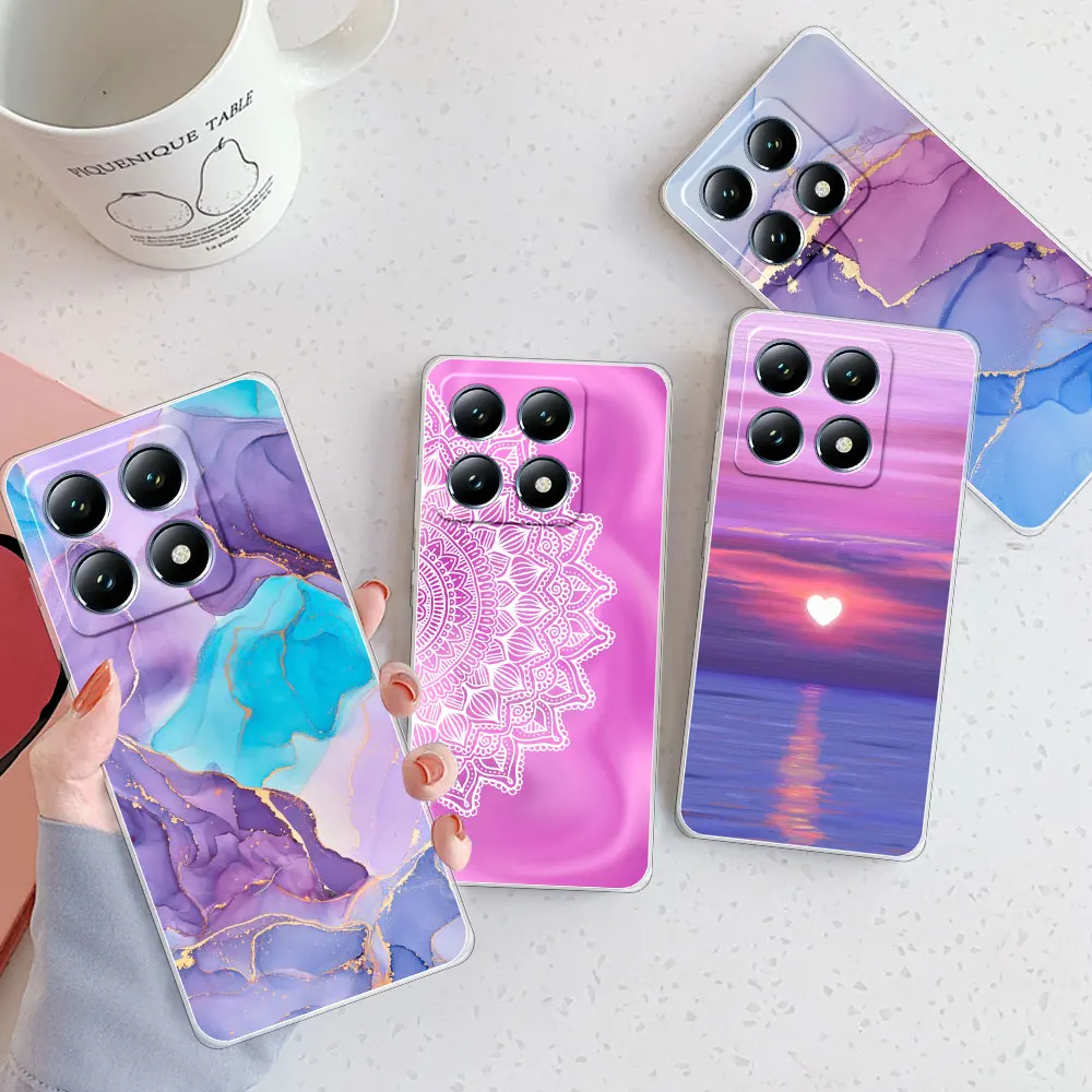 Funda para Xiaomi 14T Pro 5G 2024, carcasa a prueba de golpes, de silicona suave y transparente, Mi14T - imagen 2