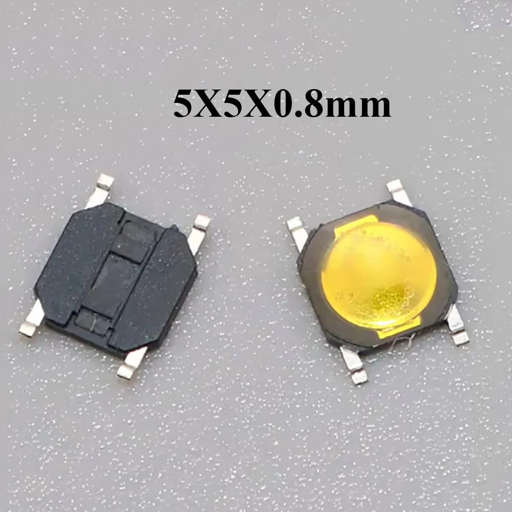 20Pcs/Lot Micro Tactile Push Button Touch Tact Waterproof Switch Kit 4x4/5x5/4.5x4.5 SMT Touch Switch 4 Pin LCD Monitor Repair - imagen 3