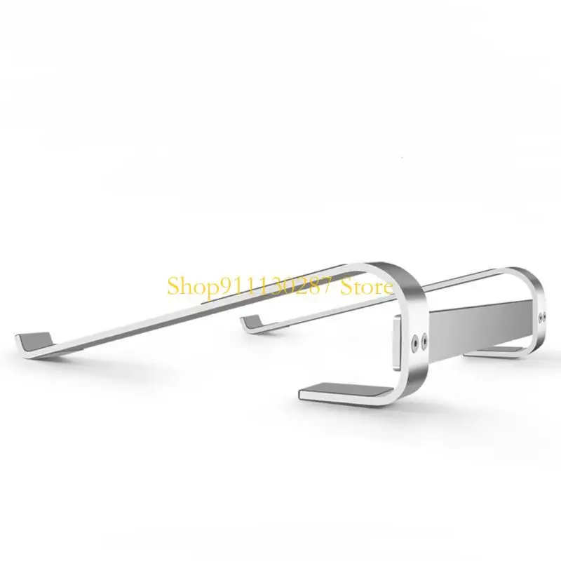 Soporte para ordenador portátil J1HC, soporte elevador estante aumentado para ordenador escritorio aleación aluminio - imagen 5