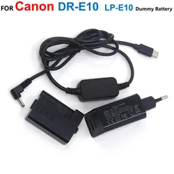 Canon DR-E10 – Adaptador USB-C para Canon EOS 1200D/1300D