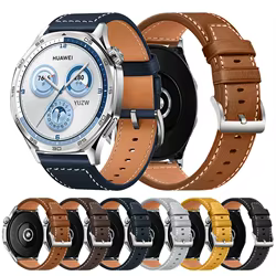 Correa de cuero HUAWEI WATCH 5/4 Pro GT de repuesto compatible