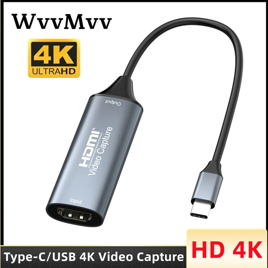Cable USB 3,0 tipo C a HDMI, Adaptador 4K, compatible con iPhone, PC, portátil, Xiaomi, MacBook Pro Air, iPad