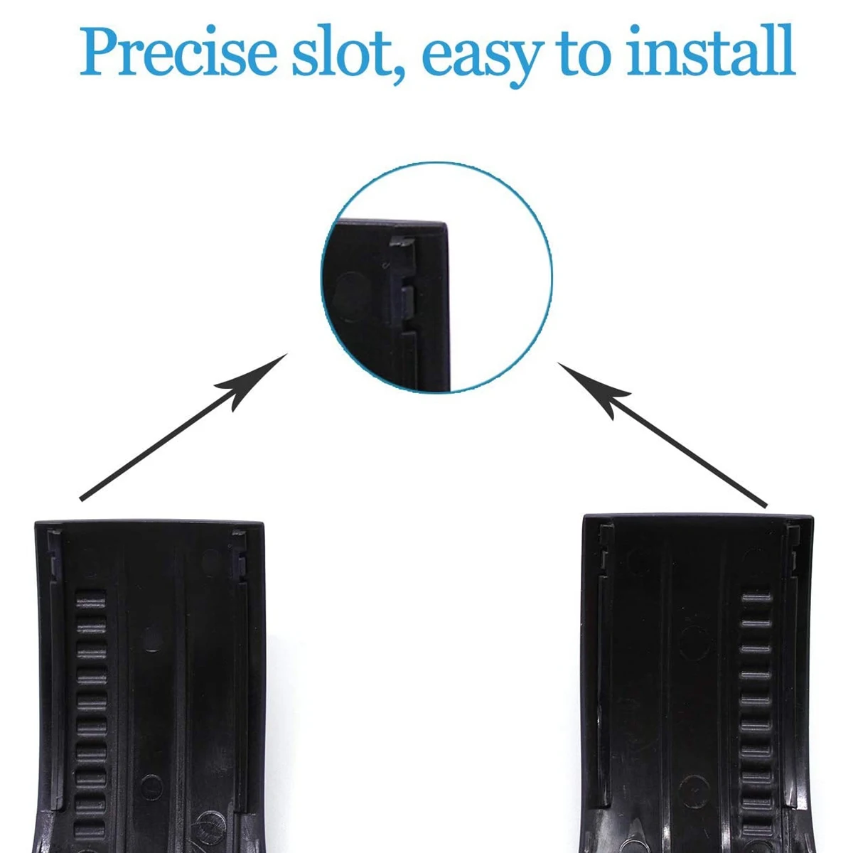 Recambio de carcasa interior de auriculares para Beats Studio 3,0, piezas de reparación de auriculares inalámbricos, color negro, 1 par - imagen 5