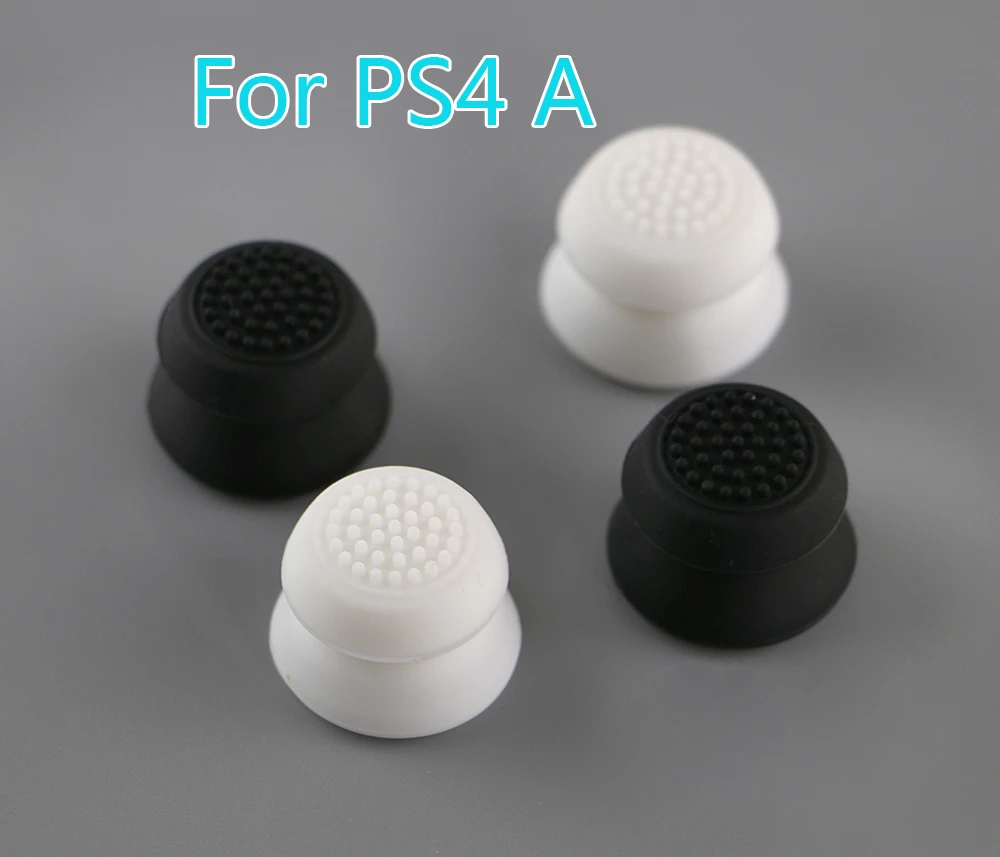 100 Uds. Empuñaduras analógicas de silicona, palillos para pulgar, cubierta adicional, mejoras altas para ps3, ps4, xbox360 - imagen 2