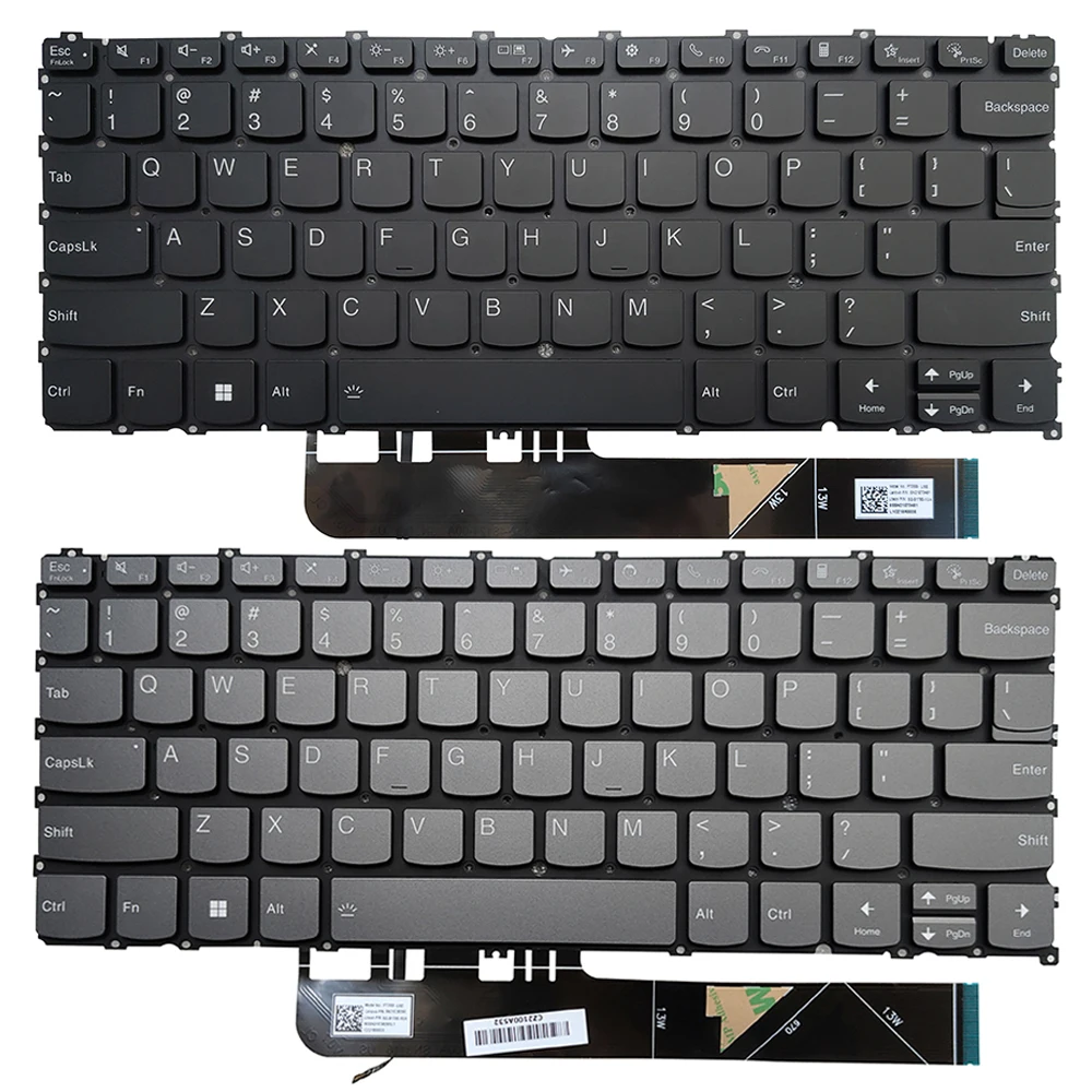 Nuevo para Lenovo Yoga 6-13 6-13ABR8 6-13ALC7 US teclado para ordenador portátil retroiluminado SN21E73481 /SN21E38295