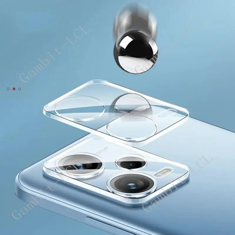 Película de lente de cámara 3D para Xiaomi Redmi Note 12 Turbo 12R 12S 12 T Pro Note12 Pro + Plus, cubierta protectora de vidrio templado Integral, 2 piezas - imagen 2