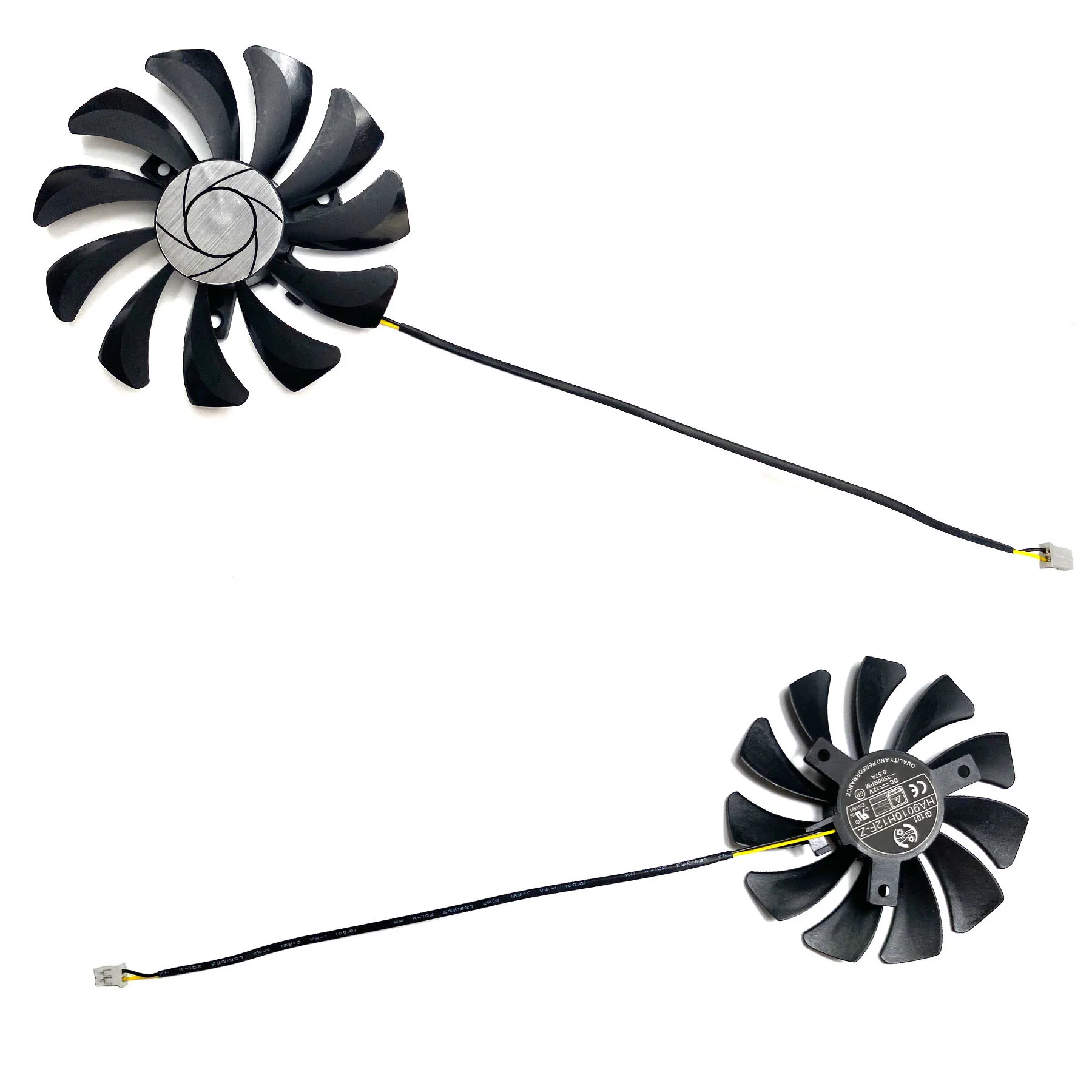 Ventilador de repuesto para tarjeta gráfica MSI GeForce GTX1050 1050ti RX560 AERO ITX OC, nuevo, HA9010H12F-Z - imagen 4