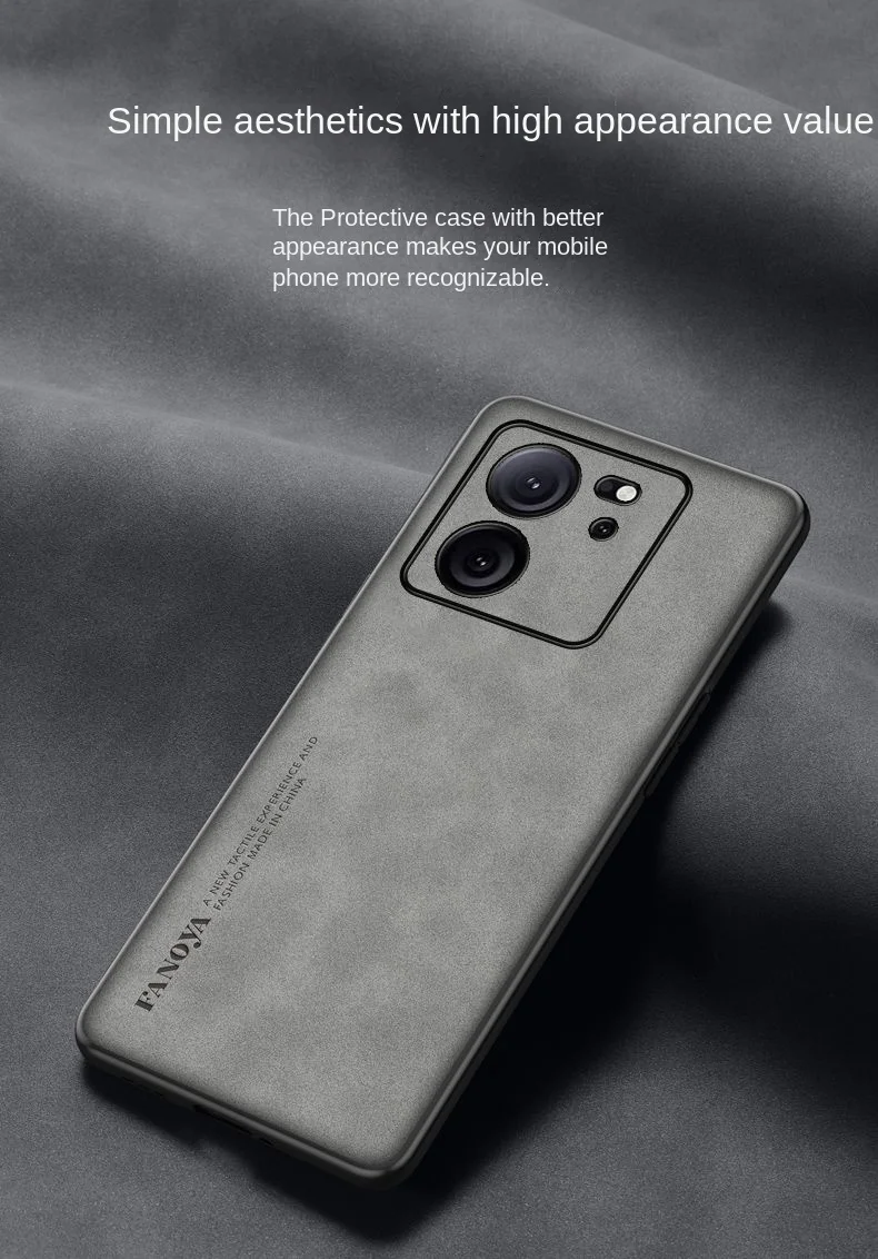 Para Xiaomi POCO F5 Pro F4 GT F3 funda suave de piel sintética funda protectora trasera magnética para Xiaomi POCO X5 X4 X3 M4 Pro M5S C40 m5 - imagen 5