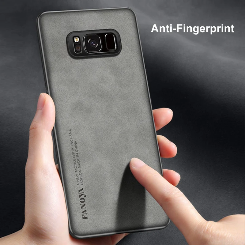 Para Samsung Galaxy S8 Plus funda de lujo de cuero PU funda de teléfono para Samsung S8 S8Plus contraportada TPU silicona protección a prueba de golpes - imagen 5