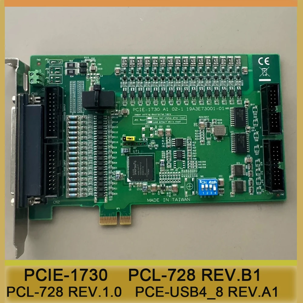 Para tarjeta de adquisición Advantech PCIE-1730 PCL-728 REV.B1 PCL-728 REV.1.0 PCE-USB4 8 REV.A1 - imagen 2