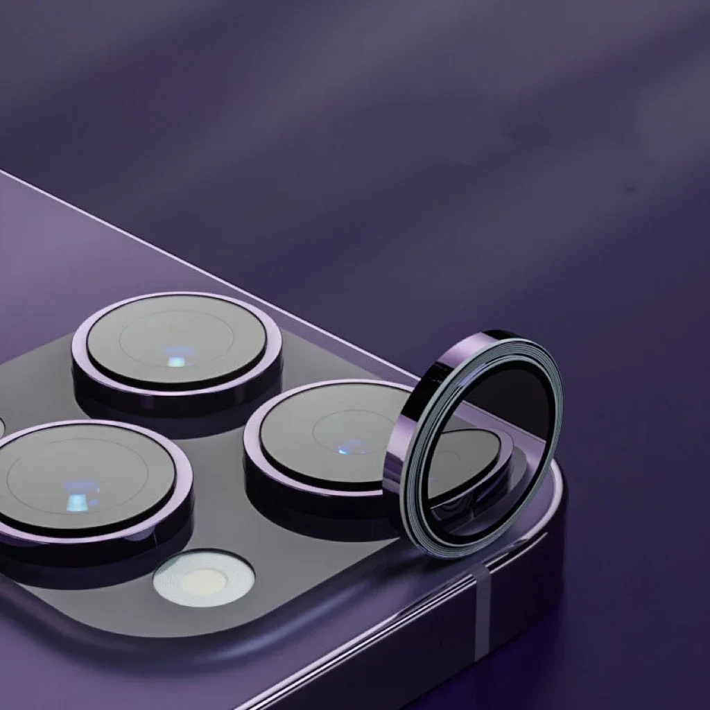 Protector de lente de cámara de Metal de vidrio templado 3D, película protectora de protección para IPhone 16 Pro Max 16Plus 13 14 15 Pro Max, 2-3 uds. - imagen 3