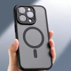 Funda Magnética MagSafe iPhone 16 Pro Max Carga Inalámbrica Dura
