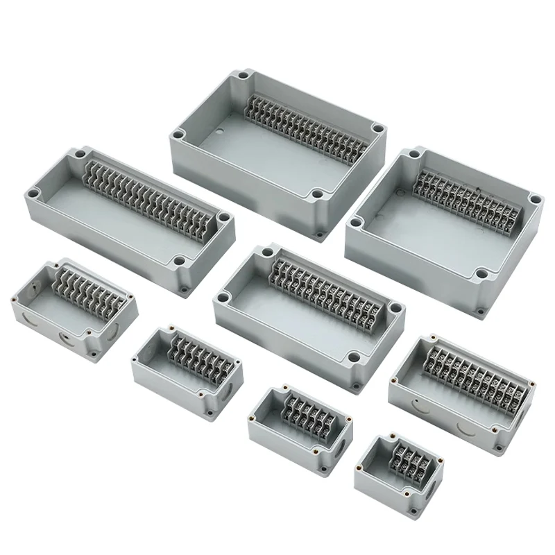 Caja de distribución de plástico para exteriores personalizada, caja de conexiones de Terminal impermeable, Monitor doméstico, caja de rama de Cable eléctrico - imagen 3