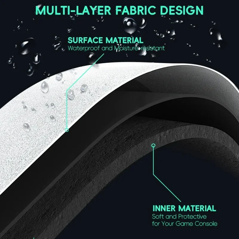 Vidrio + bolsa para R36S/R35S Protector de pantalla vidrio templado película antiarañazos juego Joystick pulgar agarre tapa EVA estuche de almacenamiento portátil - imagen 4