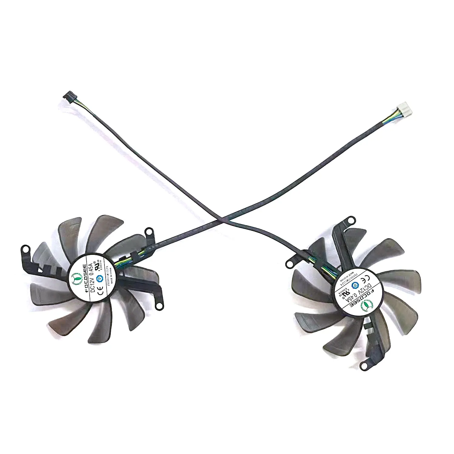 Nuevo ventilador de refrigeración 85MM 4 pines FY09015M12LPA adecuado para tarjeta gráfica GALAXY KFA2 GeForce RTX 3060 RTX3060 TI LHR RTX3050 - imagen 2