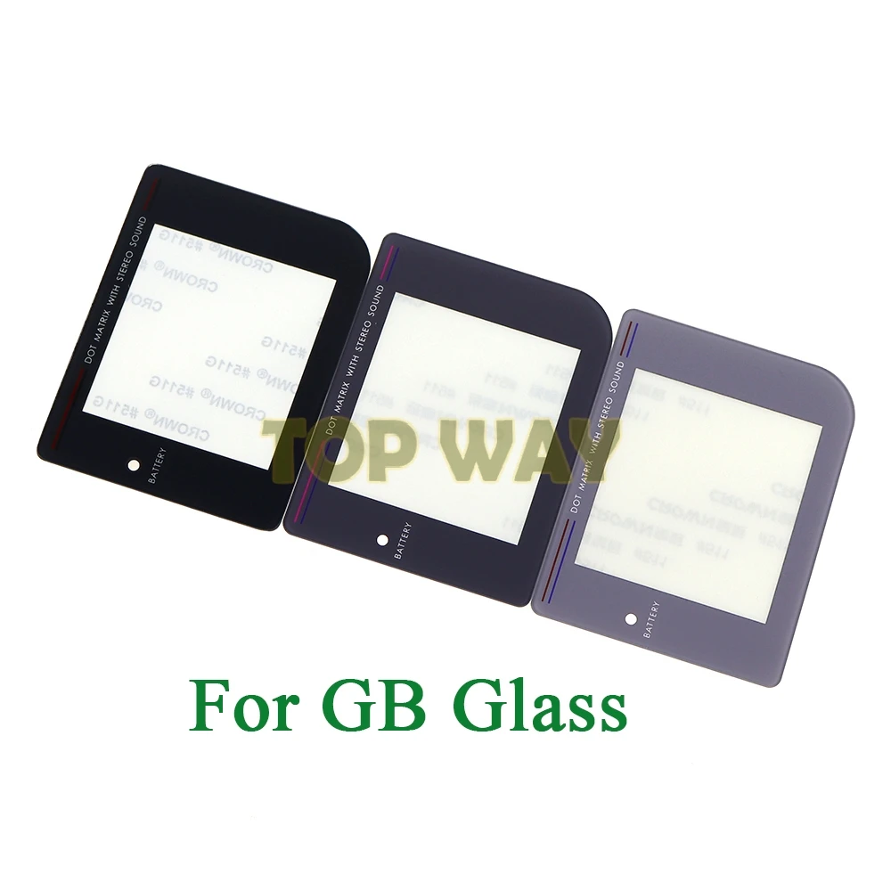 20 piezas para Nintendo GameBoy Zero DMG-01 para Raspberry Pi modificar cubierta protectora estrecha lente de pantalla de cristal para GB