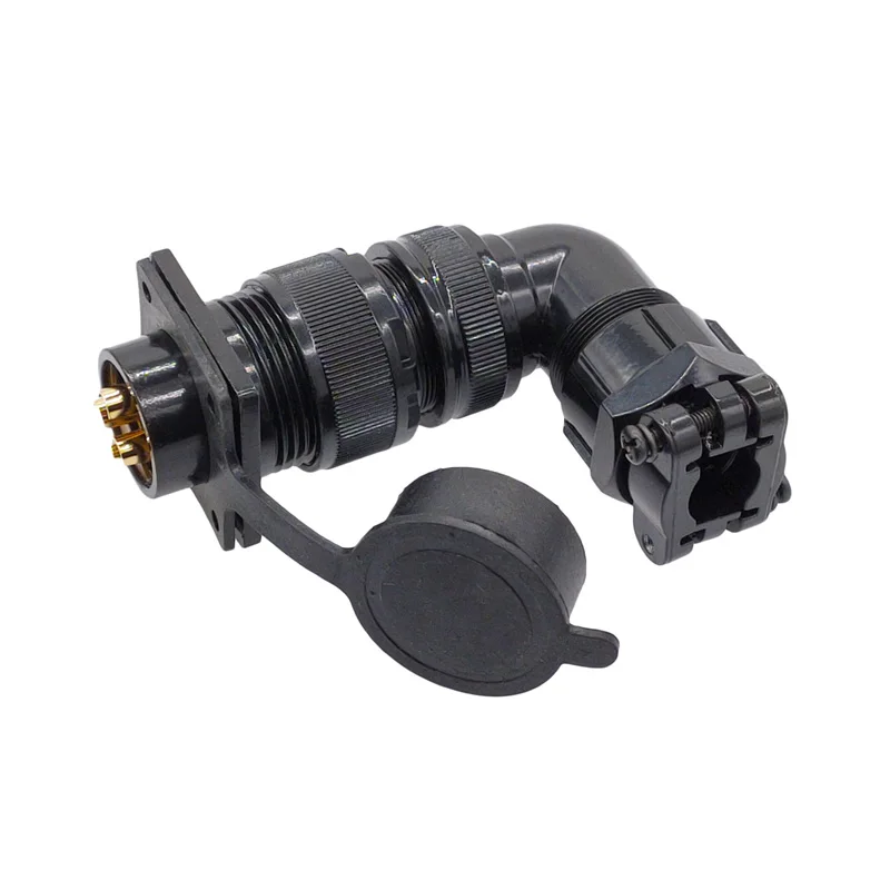 Conector de servomotor de 4 pines y 15 Pines, conector Circular YD28 impermeable, enchufe YD28K4T, YD28-15 - imagen 3