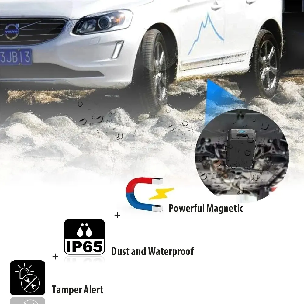 Rastreador GPS de coche 4G TK915 localizador GPS 10000mAh imán impermeable IP65 GPS rastreador de coche alerta de manipulación aplicación libre de vida - imagen 5