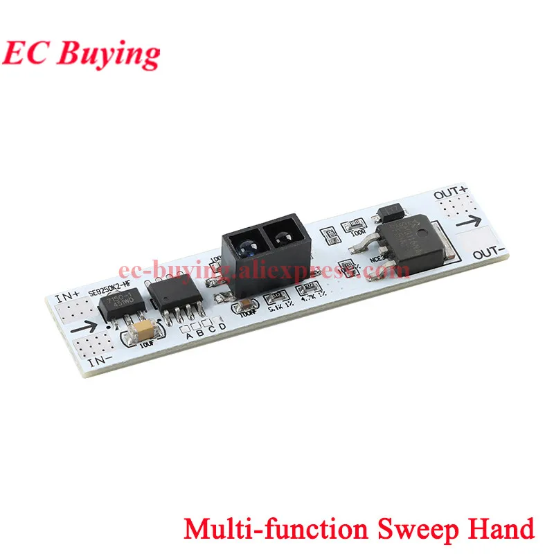 Sensor de escaneo de corta distancia, Interruptor táctil capacitivo, módulo de interruptor de Sensor de movimiento PIR, voltaje constante 3A para hogar inteligente, 10 Uds./1 ud. - imagen 3