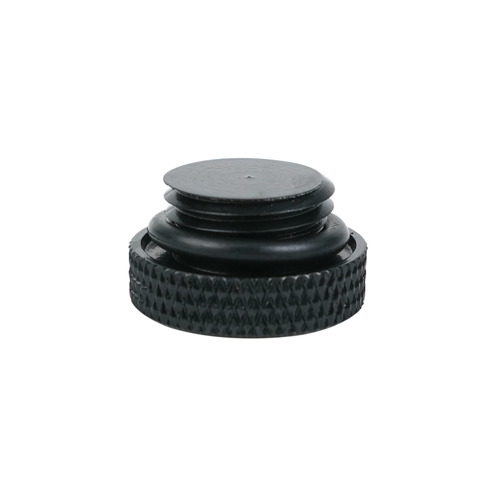 IceManCooler sellado bloqueo accesorios de enchufe de agua para caja de refrigeración por agua construcción de bucle líquido G1/4", negro - imagen 4