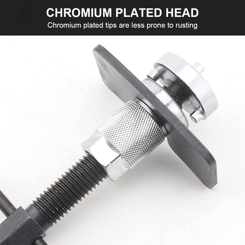 Kit de herramientas de pinza de freno de coche, juego de herramientas de rebobinado de pistón cromado, herramientas separadoras de pinza para reparación de automóviles, 3/5 Uds. - imagen 5