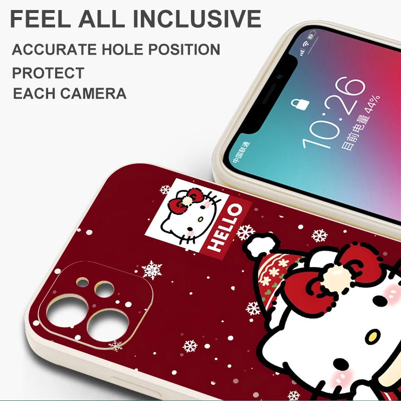 Funda de teléfono con cubierta suave navideña con bonito personaje para Xiaomi Poco X3 NFC F4 F5 F3 X4 X3 Pro - imagen 2