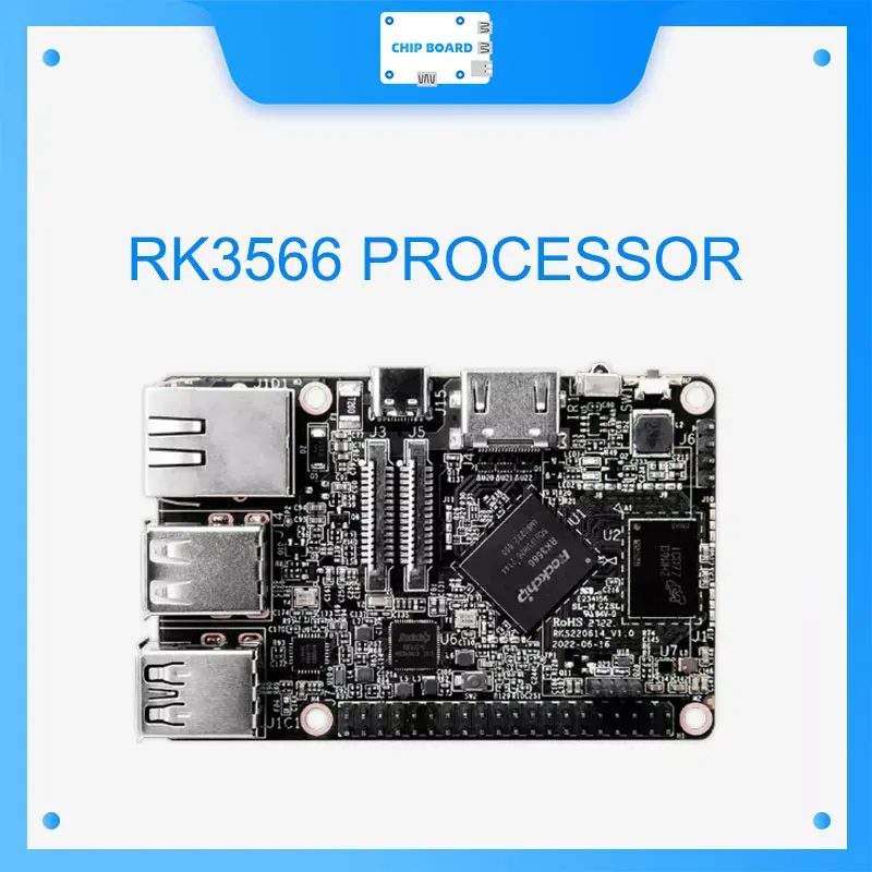 Computadora de placa única XPI-3566 - Rockchip RK3566, alternativa Raspberry Pi, 4K/2GB/8GB