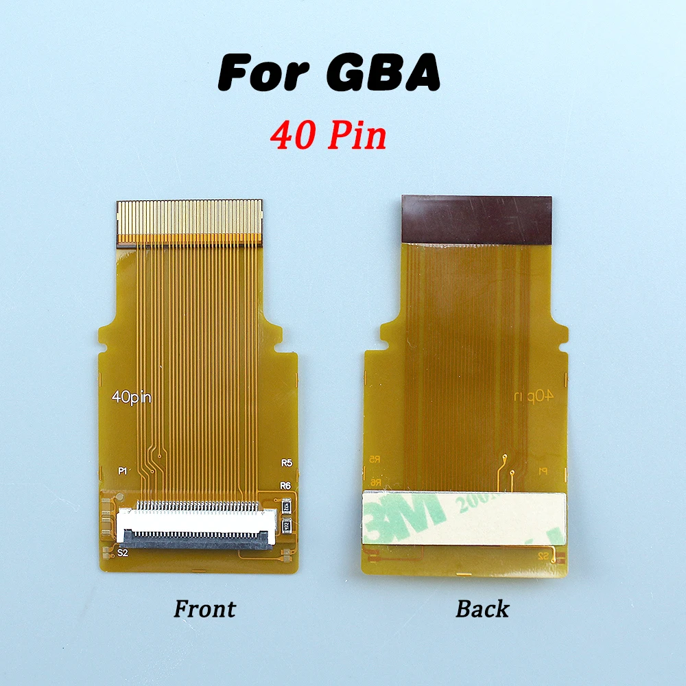 Cable de cinta de piezas para GameBoy Advance SP, adaptador de iluminación trasera de 32 y 40 Pines, Flexible, para GBA SP AGS 101 - imagen 2