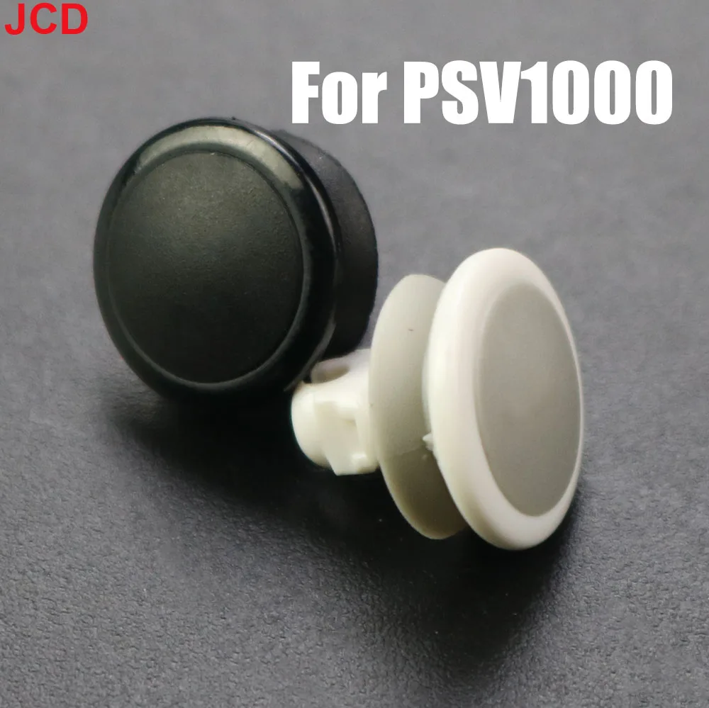 JCD 1 Uds para PSV 1000 blanco negro 3D tapa de Joystick analógico para PSV1000 botón Joystick tapa basculante para Psvita 1000 PSV 1000