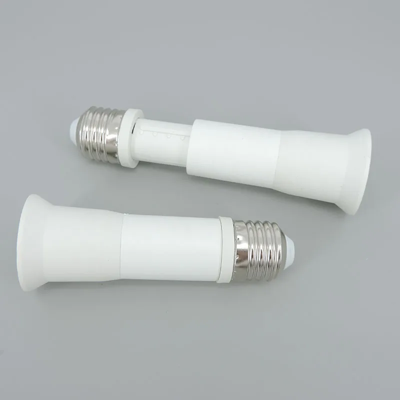 Convertidor de extensión de 11cm a 13cm, E27 a E27, tornillo, bombilla LED, Base de lámpara, soporte telescópico, convertidor, adaptador de toma de corriente - imagen 3