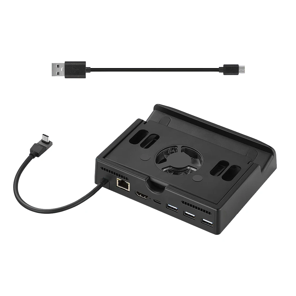 Estación de acoplamiento Soporte de enfriamiento Estación de carga de base de carga para consola de juegos Switch 2 - imagen 5