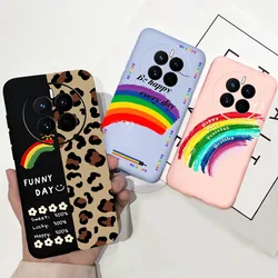 Funda TPU Huawei Mate 50 Pro Estampa Gatuna – Protección Flexible