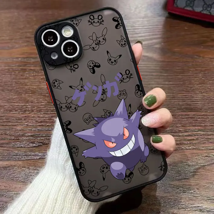 P-Pikachu Pocket Monster funda de teléfono mate para Redmi NOTA 14 13 12 12S 11 11T 11S 10 10S 9T 9 9S 10X PRO PLUS TPU funda DIY Shell - imagen 4