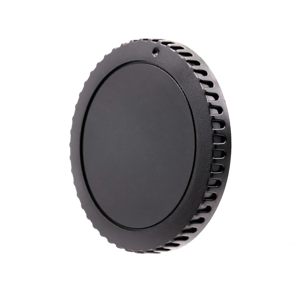 Para Canon EOS EF / EF-S Tapa trasera de lente o tapa del cuerpo de la cámara o juego de tapas Tapa de lente negra de plástico Sin logotipo para 5D 6D 90D, etc. - imagen 4